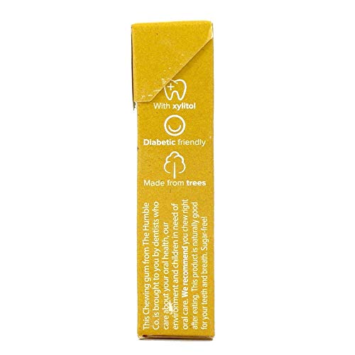 The Humble Co. - Natural Sources Chicle sin azúcar con Xylitol Lemon - 12Unidades