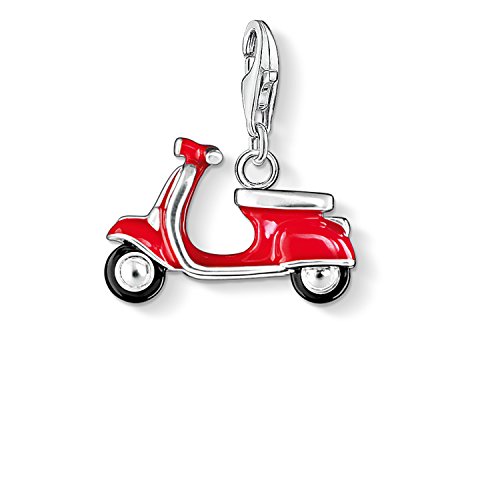 Thomas Sabo - Charm con Cierre para Mujer de Plata de Ley 925/1000