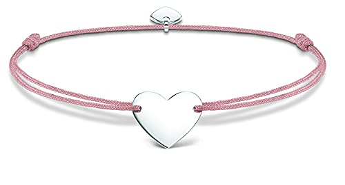 Thomas Sabo Little Secret Pulsera para mujer con diseño de corazón, plata de ley 925, LS026-173-19-L20v