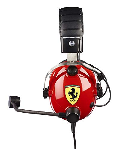 Thrustmaster T.Racing Scuderia Ferrari Edition — Los auriculares de gaming multiplataforma inspirados en los paddocks reales de la Scuderia Ferrari