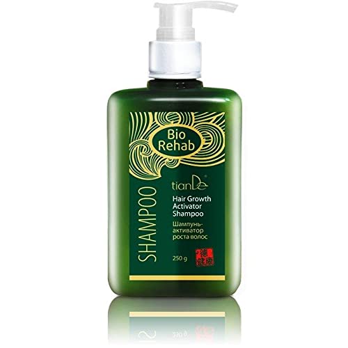 tiande Biorehab 23401 champu para crecimiento del cabello, champú estimulante fortalece el incremento el pelo de hombre y mujer 250 ml