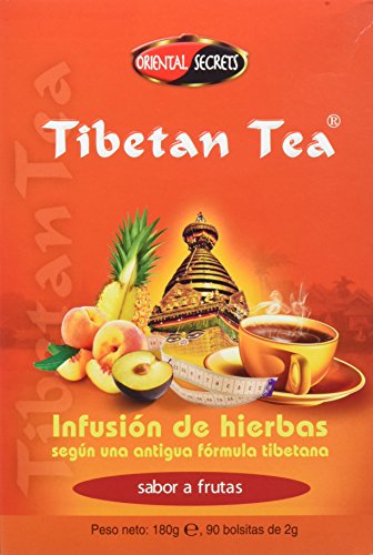 Tibetan Tea Infusión de Hierbas Frutal - 90 bolsitas