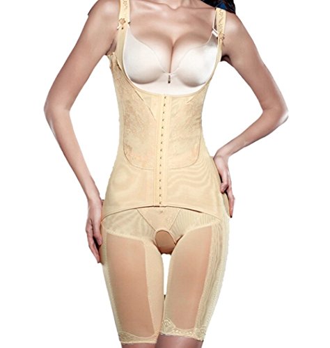 TININNA Body Faja Modeladora Reductora Full Body Shaper Sin Costuras para Recuperación Post-Parto para Mujeres.-Desnudo XXL