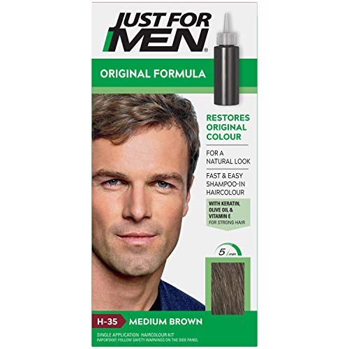 Tinte de pelo para hombre, de la marca Just For Men, fórmula original