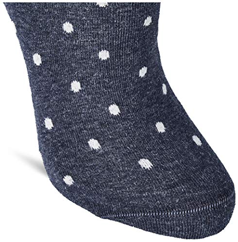 Tommy Hilfiger Dot Women's Socks (2 Pack) Calcetines, Azul (Jeans), 35-38 EU (Pack de 2) Unisex Niños