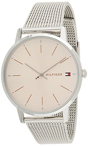 Tommy Hilfiger Reloj Analógico para Mujeres. de Cuarzo con Correa en Acero Inoxidable 1782244