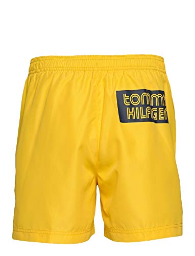 Tommy Hilfiger SF Medium Drawstring Bañador, Bold Yellow, M para Hombre