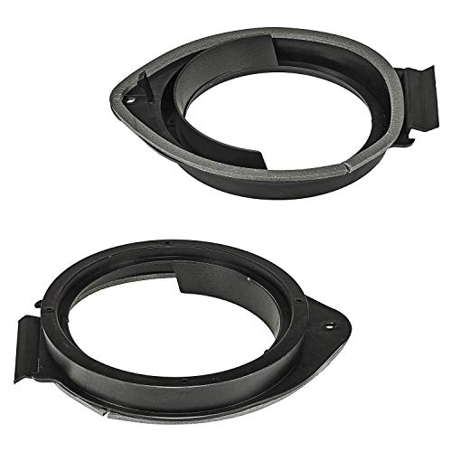 tomzz Audio 2806-003 Adaptador de Anillos de Altavoz Soportes adecuados para el Opel Astra Insignia de 2009 Chevrolet Cruze Camaro Hummer Varios Lugares de Montaje para Altavoces de 165mm DIN