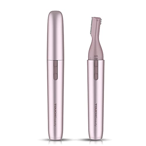 TOUCHBeauty Recortadora Cejas Eléctrica, Precisión Afeitadora de Vello Facial,Cortador de Cejas Eléctrico, Cortador de Cejas Eléctrico, AG-1658 (Rosado)