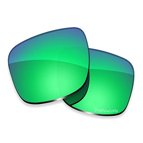 ToughAsNails Reemplazo de lente polarizada para Oakley Jupiter Squared OO9135 Sunglass - Más opciones, Verde Esmeralda Poly - Ar Polarizado, Taille unique