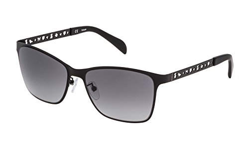 TOUS STO333-570531 Gafas de Sol, Semi/Matt Black, 57 para Mujer