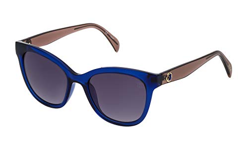 TOUS STO995-520G35 Gafas, Transparente/Azul, 52/19/140 para Mujer