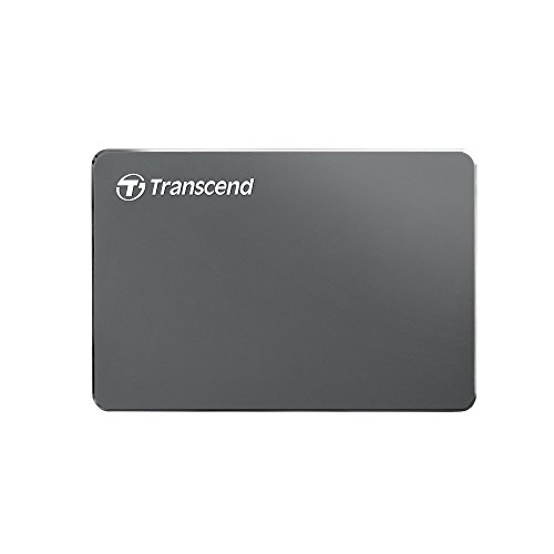 Transcend StoreJet 25C3 2000GB Aluminio - Disco Duro Externo (2000 GB, 2.5", 3.0 (3.1 Gen 1), 5400 RPM, 5000 Mbit/s, Aluminio)