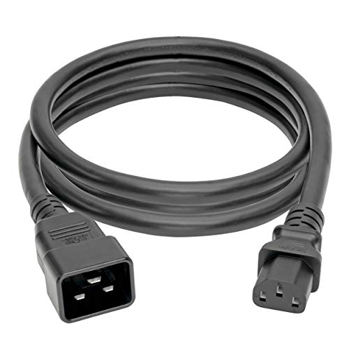 Tripp Lite - Cable (12AWG (IEC-320- C13 a IEC-320-C20), 2.13 m [7 pies], 2,13 m, Male connector / Female connector, C13 acoplador, C20 acoplador, 100 - 250 V, Negro)