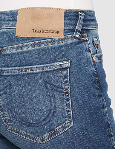 True Religion Halle Jeans, Deep Blue, 28 para Mujer