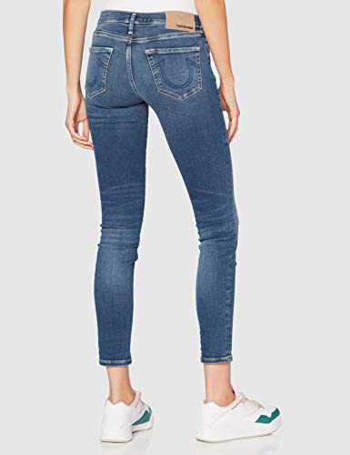 True Religion Halle Jeans, Deep Blue, 28 para Mujer