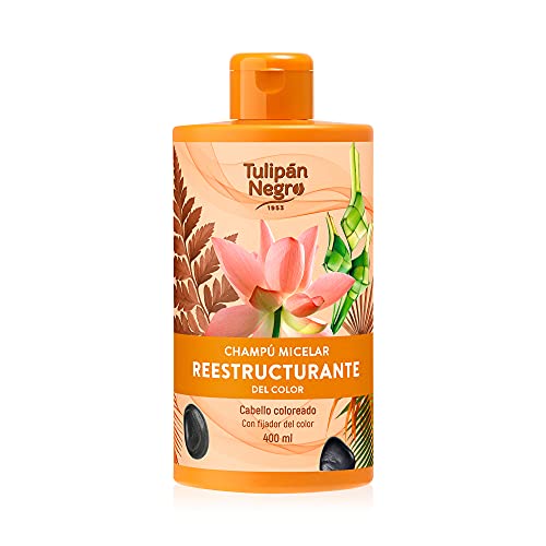 Tulipán Negro (TULRL) Champú Micelar Reestructurante 500 Ml, Amarillo