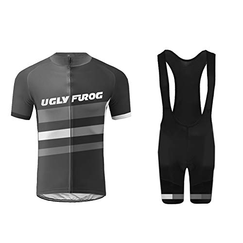 UGLY FROG Hombres de Bicicletas Club Equipo de Ciclismo Jersey Ropa Camisas Pantalones Cortos del Desgaste Deportes DTMX03