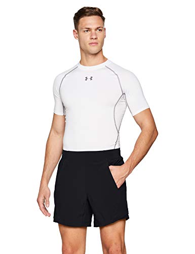 Under Armour UA Speedpocket Linerless 6'' Short Pantalón Corto, Hombre, Negro (Black/Black/Reflective 001), S