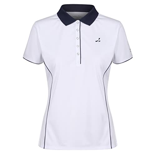 Under Par Golf Pro Quality - Polo de Golf para Mujer, Transpirable, 5 Estilos, 10 Colores, Manga y sin Mangas, para Golf, para Mujer