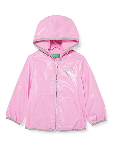 United Colors of Benetton Giubbino 2eo053hi0 Chaqueta, Rosa 3c8, 12 Meses para Bebés