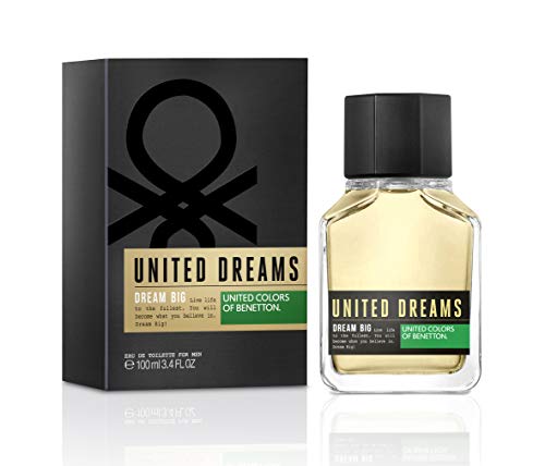 United Dreams Dream Big by Benetton Eau De Toilette Spray 3.4 oz / 100 ml (Men)