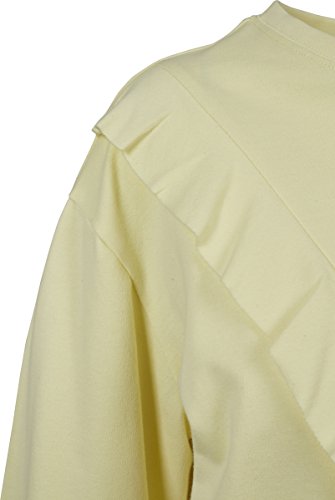 Urban Classics Ladies Terry Crew-Volante para Mujer Suéter, Amarillo (Powderyellow 01323), S