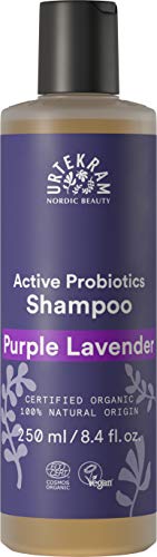 Urtekram Purple Lavender Champú Bio, brillo y Balance, 250 ml