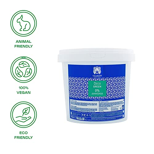 Valquer Profesional Decogreen. Decoloración Capilar sin Amoniaco 1000 G