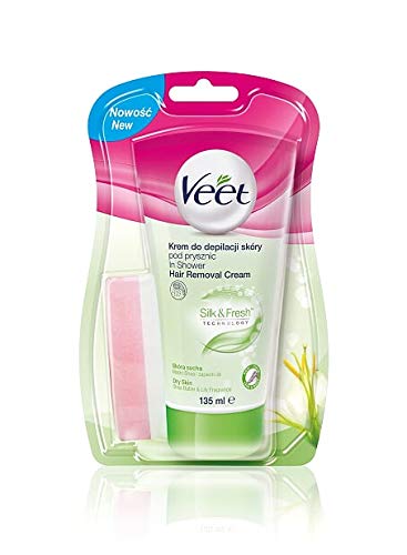 VEET ducha de eliminación de vello – Crema de aloe vera, 1 STK (135 ml)