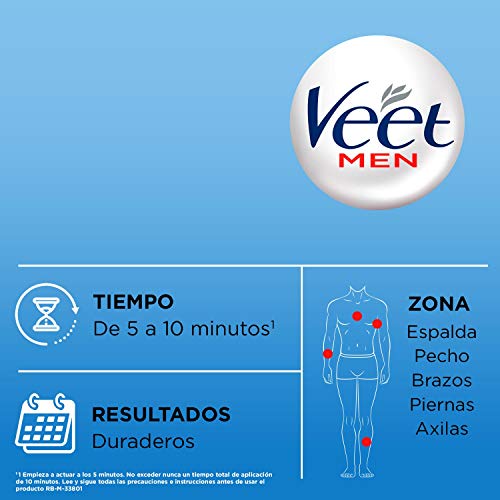 Veet Men Crema Depilatoria Roll-On Axilas 100 Ml