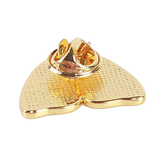 Vektenxi - Broche con forma de corazón esmaltado para mujer, hombre, Halloween