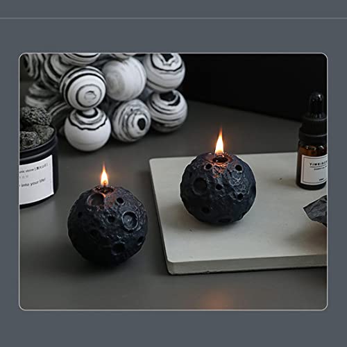 Vela hecha a mano de la luna perfumada de la fragancia de las velas DIY creativo hogar dormitorio decoraciones regalo