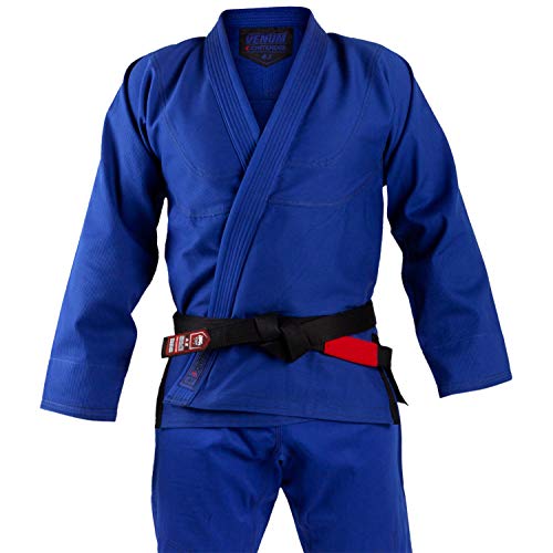 VENUM Contender EVO Kimono De Jiu Jitsu Brasileño/BJJ Gi, Unisex Adulto, Azul Royal, A4