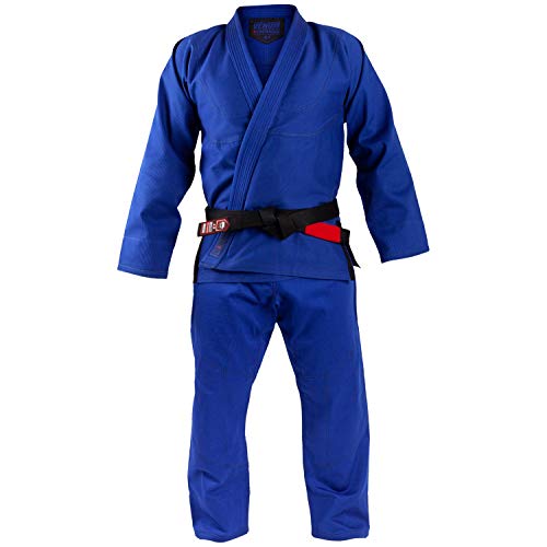 VENUM Contender EVO Kimono De Jiu Jitsu Brasileño/BJJ Gi, Unisex Adulto, Azul Royal, A4