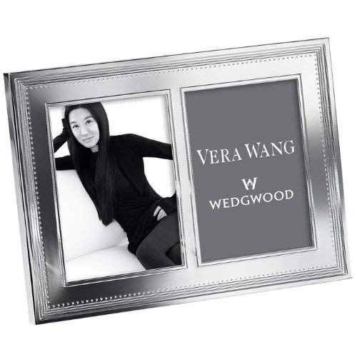 Vera Wang by Wedgwood groguén 5-Inch por 7 Pulgadas Doble Marco