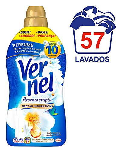 Vernel Aromaterapia Secretos de Bienestar Suavizante Concentrado Aceite de Argán y Jazmín - 1311 ml