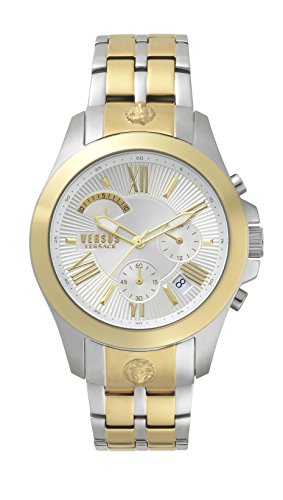 Versus Versace Reloj Analogico para Hombre de Cuarzo con Correa en Acero Inoxidable VSPBH1418