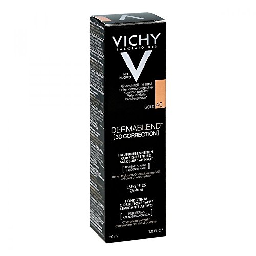 VICHY Dermablend 3D Correction SPF 25 Make-up Gold 45, 30 ml Crema