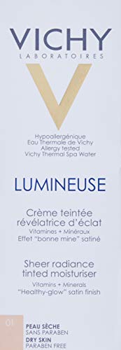 Vichy Lumineuse Teintée Révélatrice d'Éclat Ps 01 Crema - 30 ml