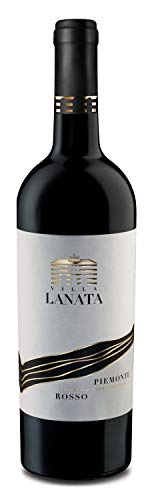 Villa Lanata Piemonte Doc Rosso Vino Tinto Italiano - 6 Botellas X 750ml