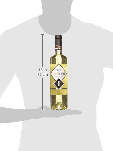 Vino Blanco Frizzante Dolce Bianco - 6 Botellas de 750 ml (Total 4.5 L) BODEGA CUATRO RAYAS