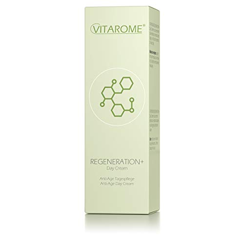 Vitarome - Crema de día antiarrugas REGENERATION+ con algas revitalizantes, sin parabenos, 50 ml