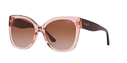 Vogue VO5338S-282813-54 - Gafas de sol para mujer, color rosa transparente