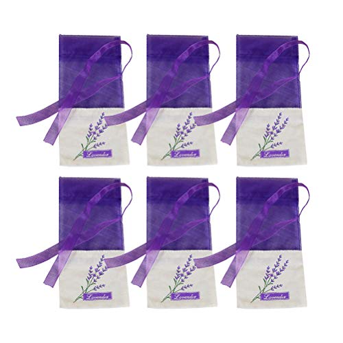 Vosarea - Lote de 30 bolsas de lavanda perfumadas, color morado oscuro