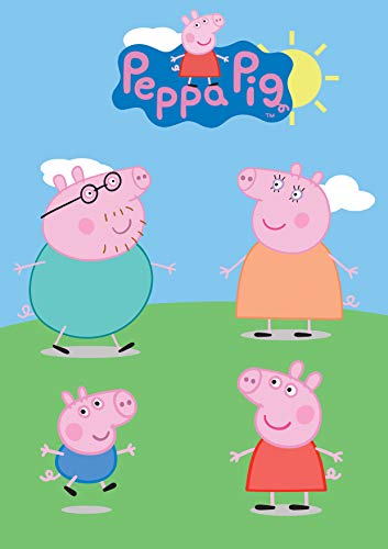 VTech - El teléfono de Peppa Pig, Móvil electrónico interactivo, simula una conversación telefónica, Voces de todos los personajes de la familia, actividades y animaciones, Talla única (3480-523122)