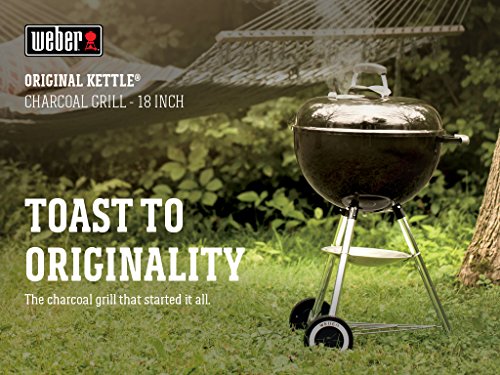 Weber Original Kettle 18 Inch Charcoal Grill Black