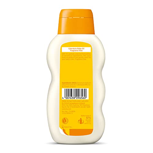 Weleda Caléndula aceite,Fragance Free 1er Pack (1 x 200 ml)