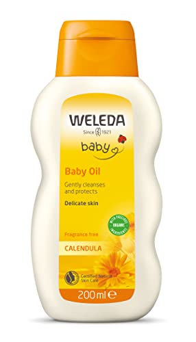 Weleda Caléndula aceite,Fragance Free 1er Pack (1 x 200 ml)