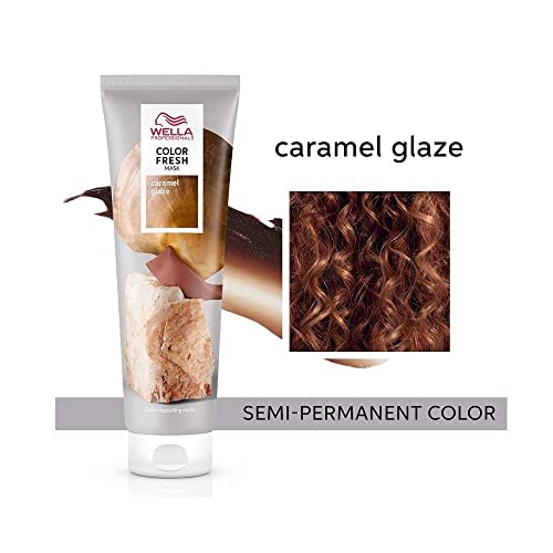 Wella Color Fresh Semi-Permanent Hair Mask 150ml - Caramel Glaze